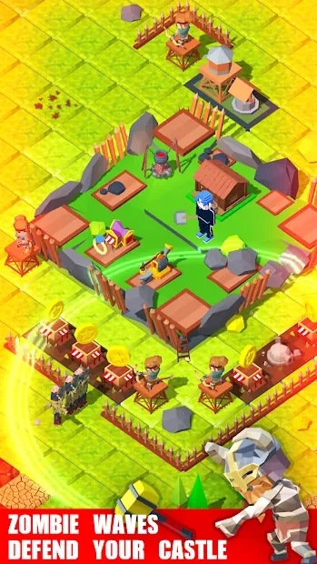 Zombie Mine - survival craft screenshot
