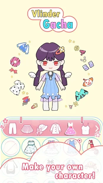 Vlinder Gacha：Stylish Dressup Games screenshot