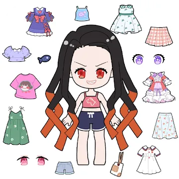 Vlinder Gacha：Stylish Dressup Games 1.2.4 (MOD: много денег)