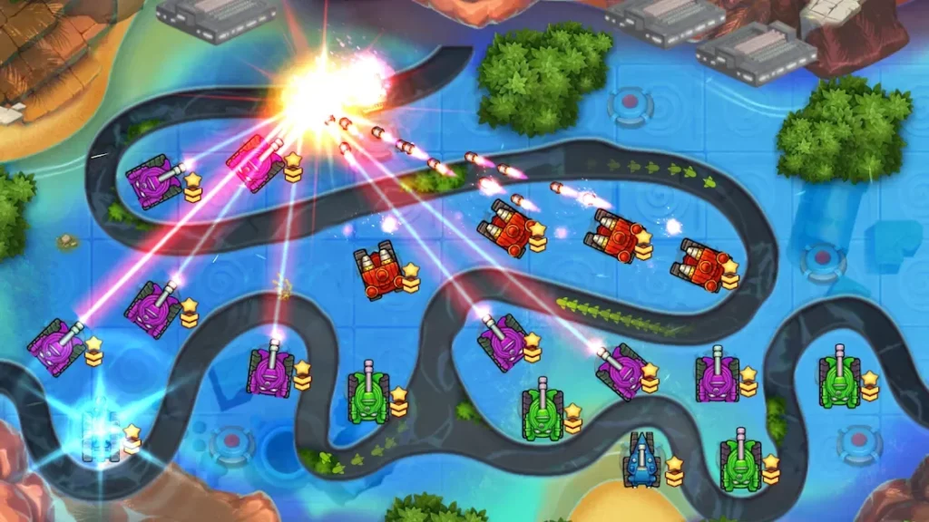 Tank Fun Heroes - Land Forces War screenshot