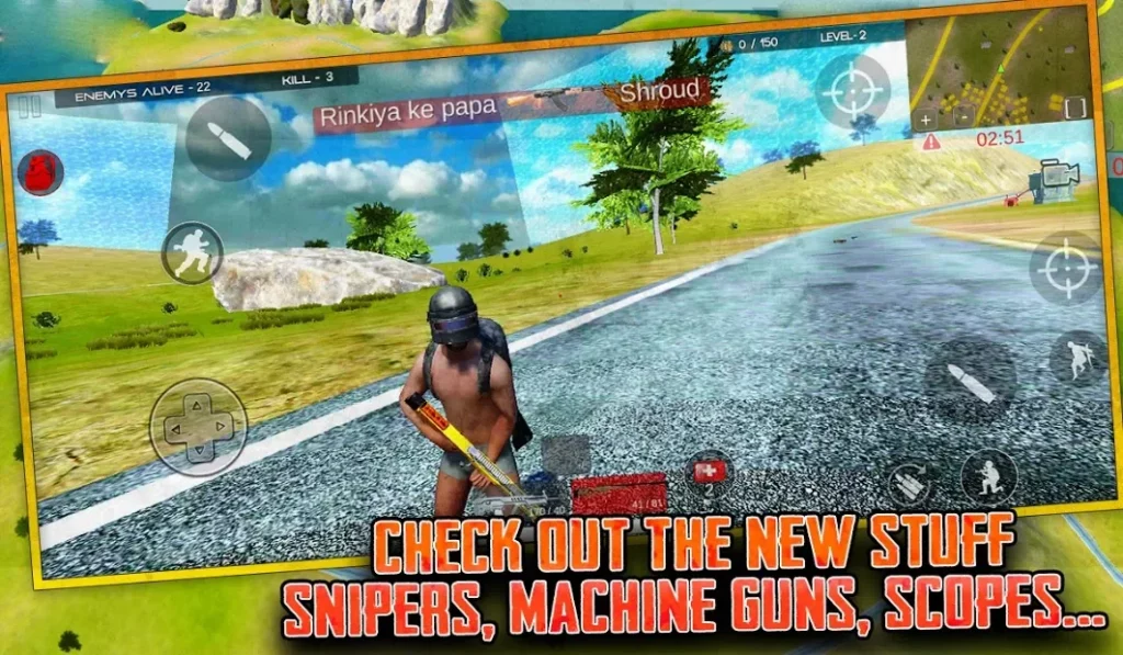 Survival: Fire Battlegrounds screenshot