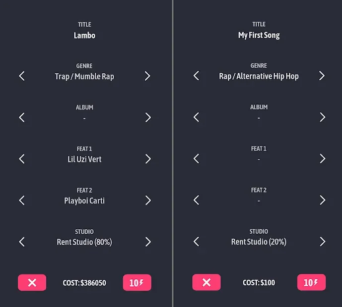 Rapper Simulator - Rap career game, rap life screenshot
