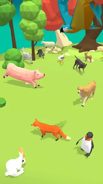 Merge Safari - Fantastic Animal Isle screenshot