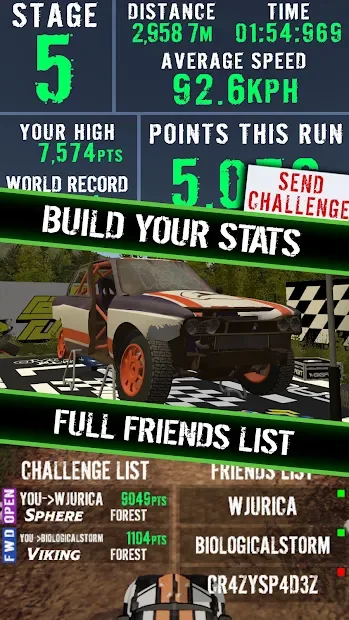 Rally Runner - Endless Racing screenshot