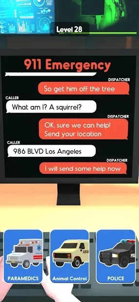 911 Emergency Dispatcher screenshot