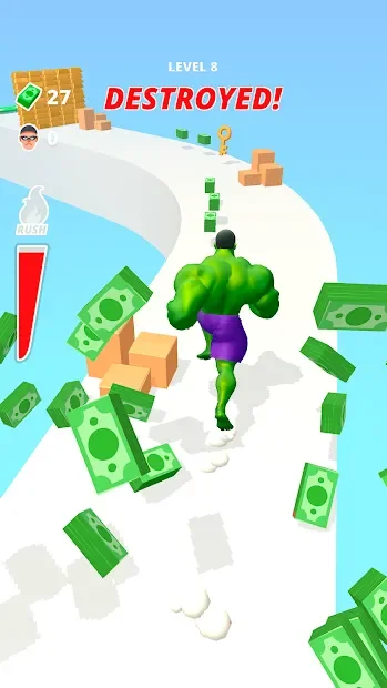 Muscle Rush - Разрушительный раннер screenshot
