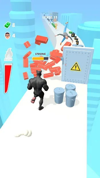 Muscle Rush - Разрушительный раннер screenshot