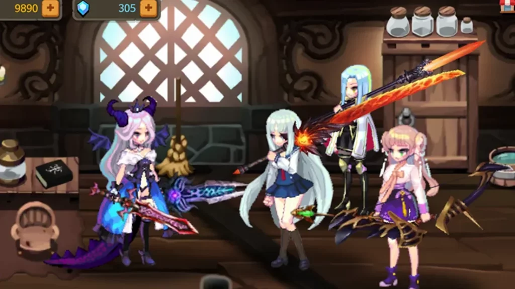 Принцесса Подземелья! : OFFLINE PIXEL RPG screenshot