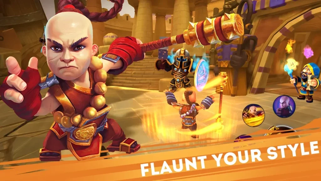 Heroes Impact: Battle Arena screenshot