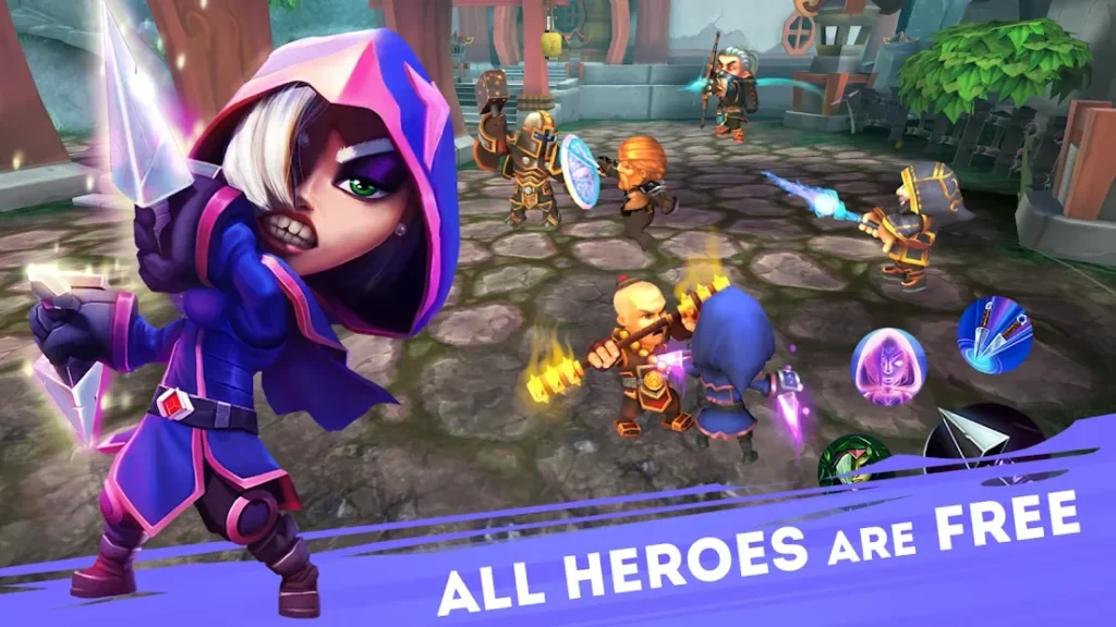 Heroes Impact: Battle Arena screenshot