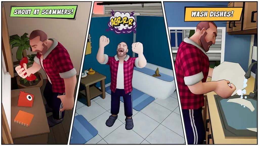 Angry Dad screenshot