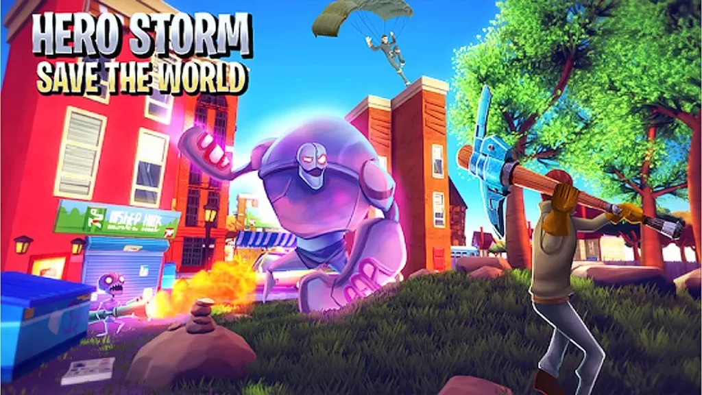 Hero Storm - Save the World screenshot