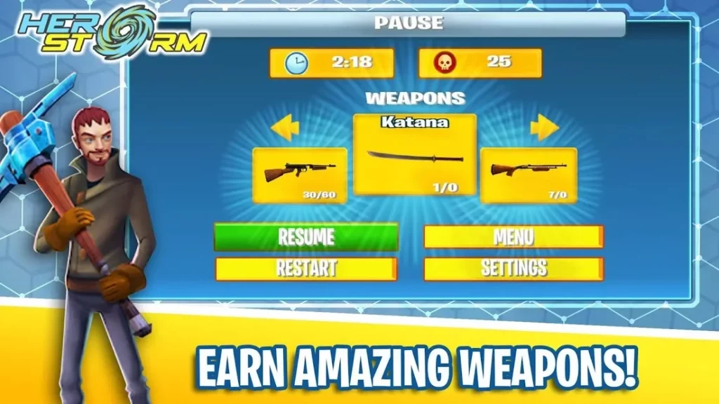 Hero Storm - Save the World screenshot
