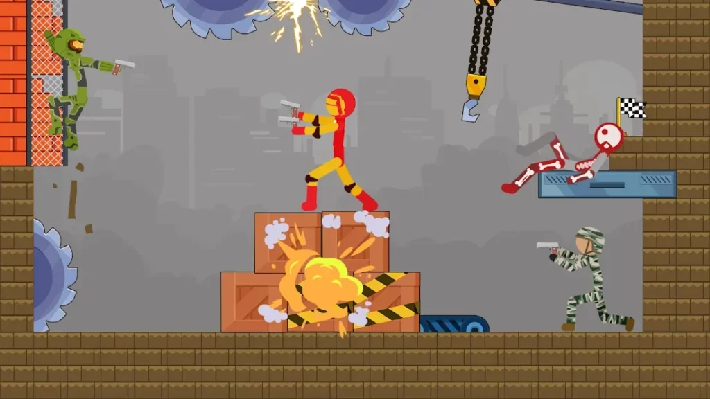 Stick Destruction - Battle of Ragdoll Warriors screenshot