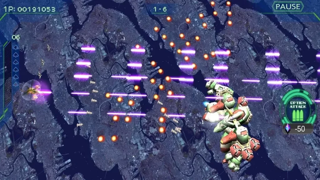 ZERO GUNNER 2 classic screenshot