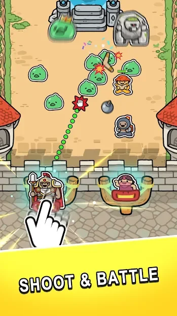 Smash Kingdom : Slingshot Action Defense screenshot