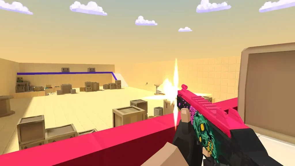 BLOCKFIELD - онлайн шутер 5 на 5 screenshot