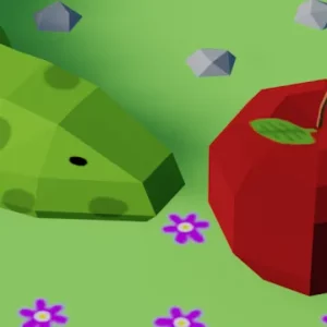 Snake 3D icon