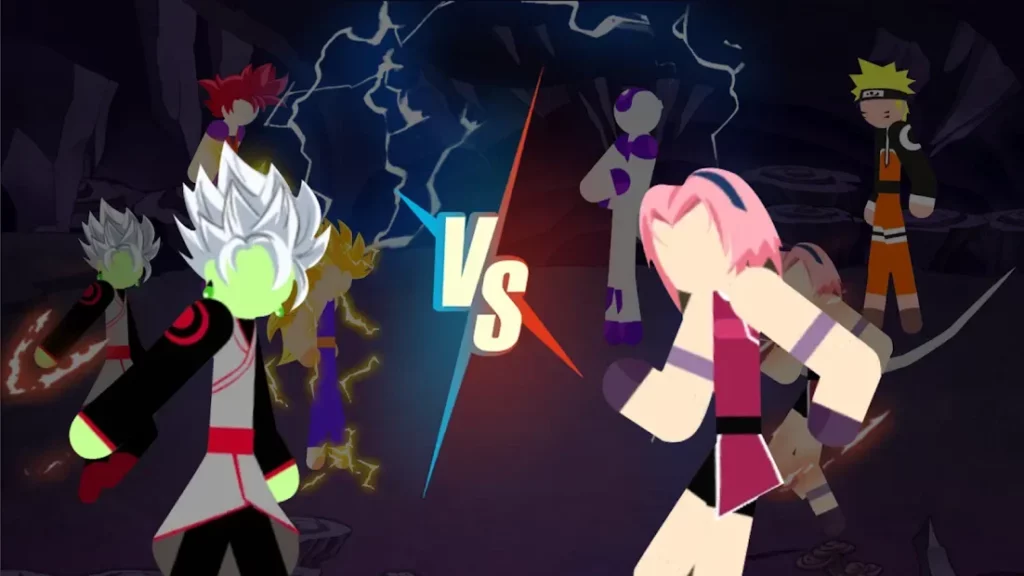 Stickman Warriors Wars - Dragon Shadow Fighter screenshot