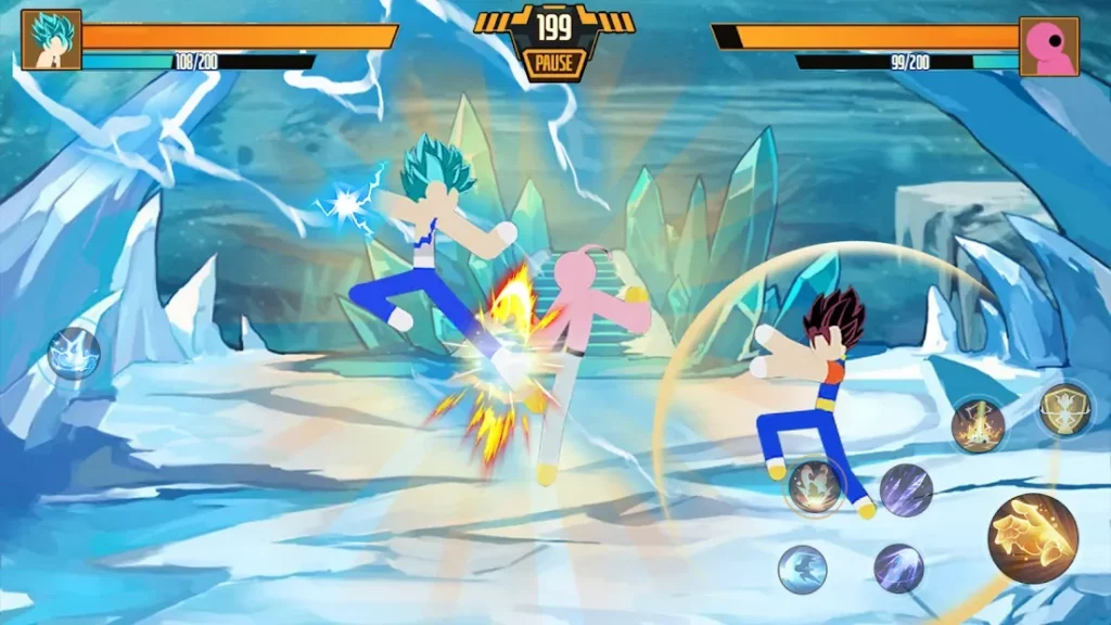 Stickman Warriors Wars - Dragon Shadow Fighter screenshot