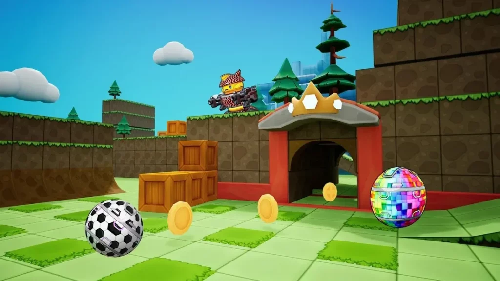 Marble Clash: 3D Бои Роботов screenshot