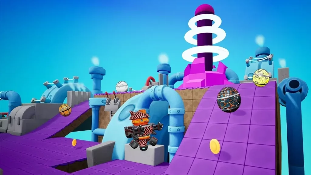 Marble Clash: 3D Бои Роботов screenshot