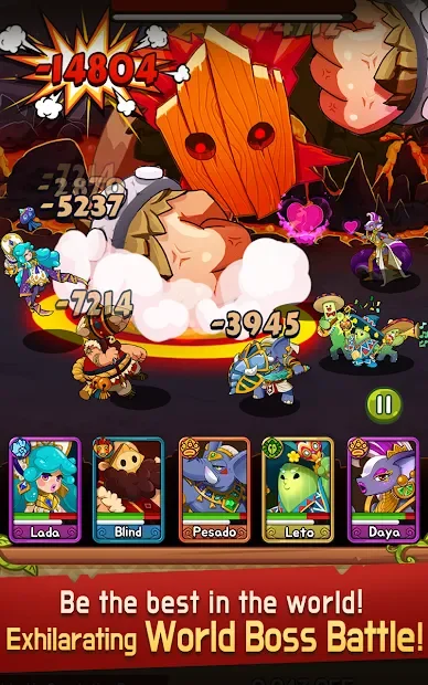 Epic Merge Heroes - Idle RPG screenshot