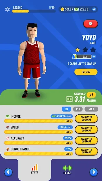простой спортивный менеджер screenshot