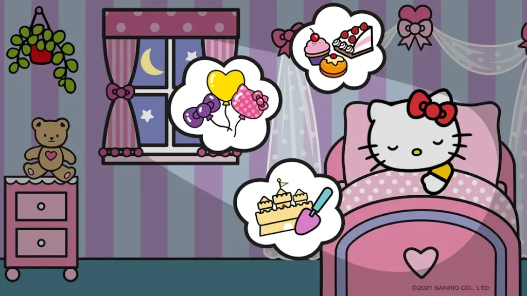 Hello Kitty: Спокойной ночи screenshot