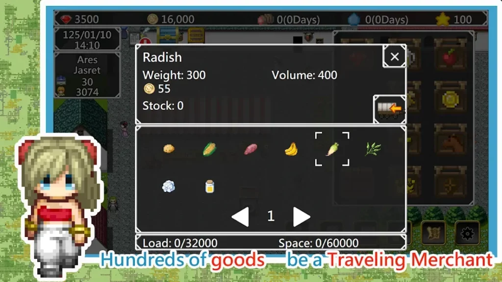 Isekai Traveling Merchant - Single Role Play RPG screenshot