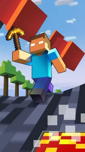 Craft Runner – Miner Rush: строительство и крафт screenshot