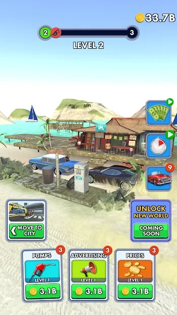 Idle Gas Station screenshot
