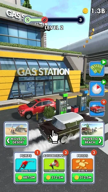 Idle Gas Station screenshot
