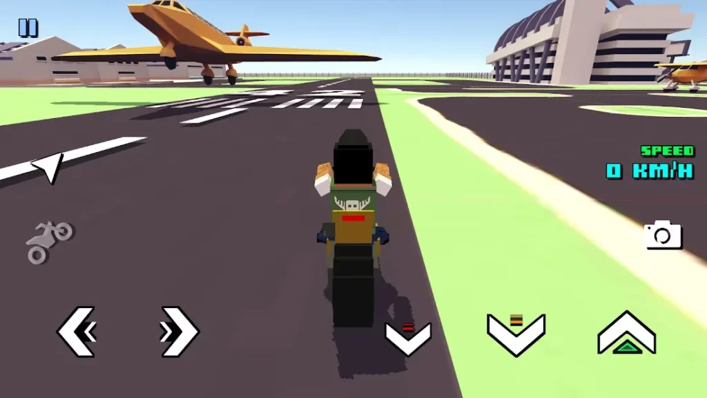 Blocky Moto Racing ? - мотоцикл симулятор screenshot