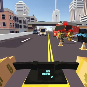 Blocky Moto Racing ? - мотоцикл симулятор icon