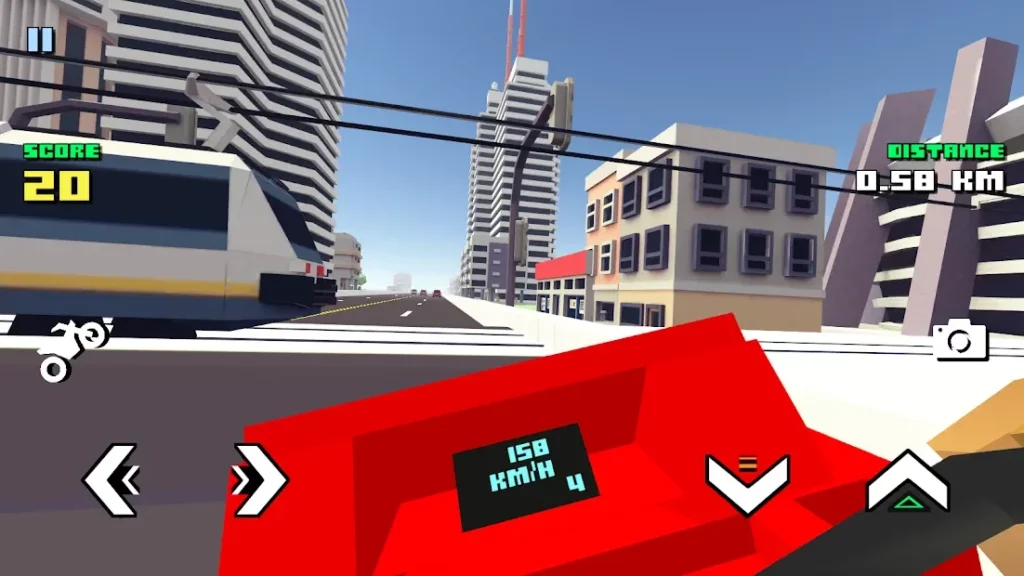 Blocky Moto Racing ? - мотоцикл симулятор screenshot
