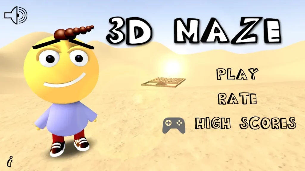 3D Лабиринт screenshot