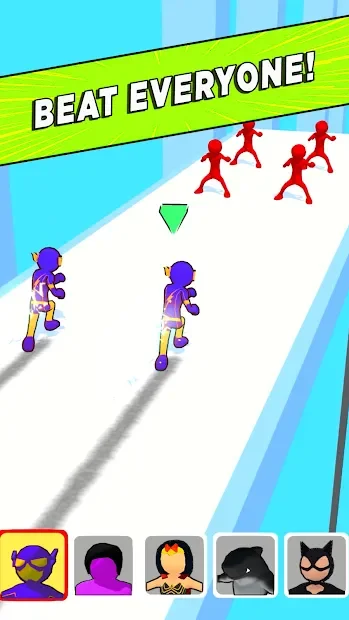 Superhero Race! screenshot