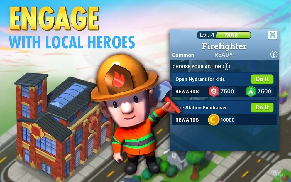 Merge City - Building Simulation Game screenshot