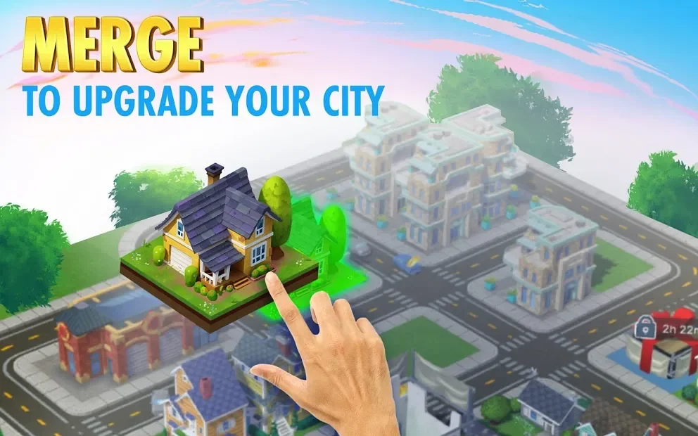 Merge City - Building Simulation Game screenshot