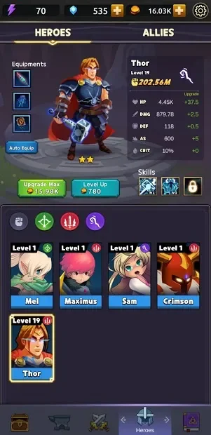 Knight War 2: Idle Defense screenshot
