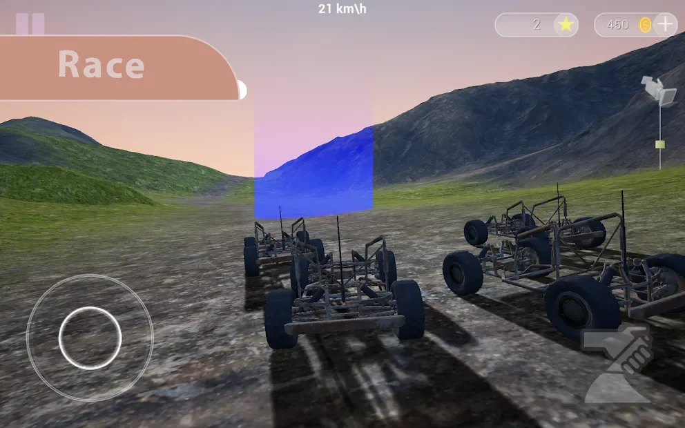 Planet Racing - 3D симулятор вождения в космосе screenshot