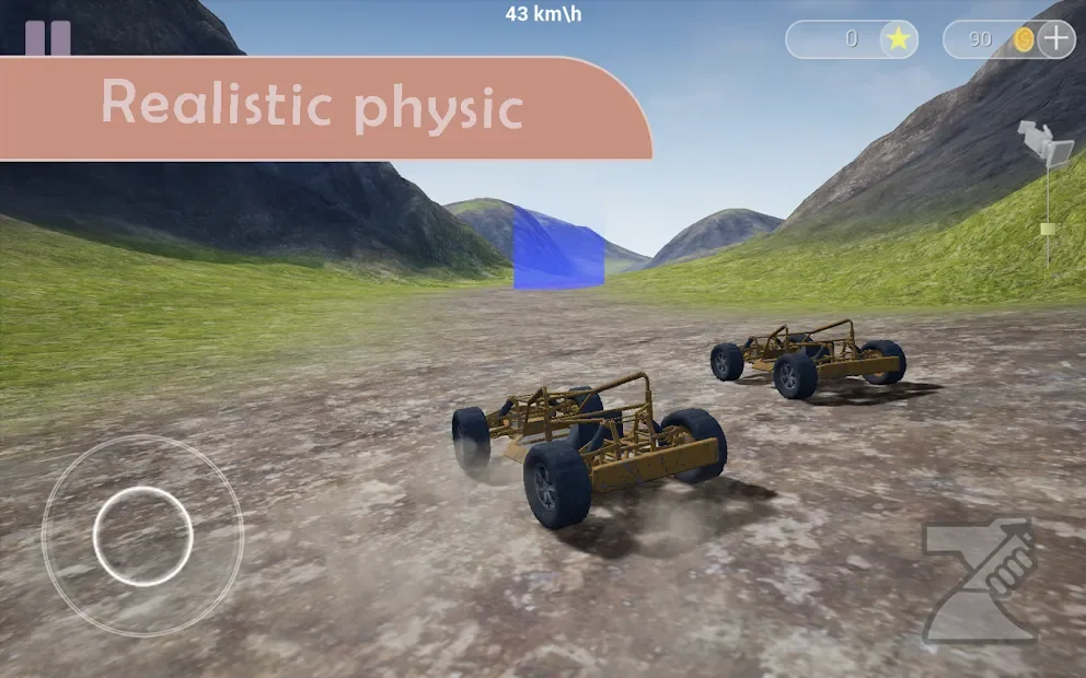 Planet Racing - 3D симулятор вождения в космосе screenshot