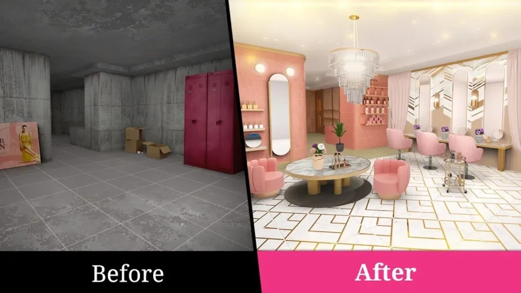 My First Makeover: Stylish makeup & fashion design screenshot