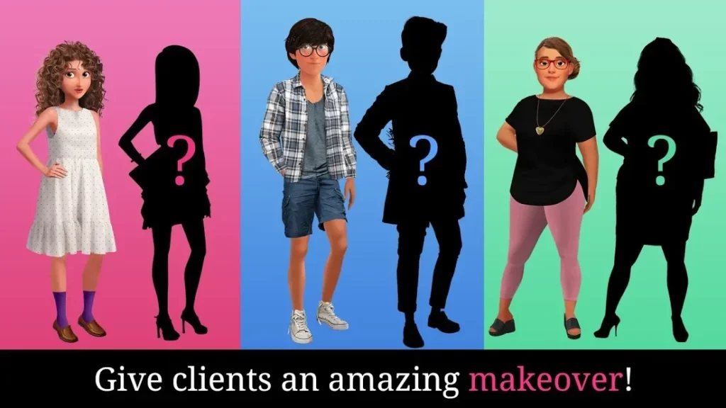 My First Makeover: Stylish makeup & fashion design screenshot