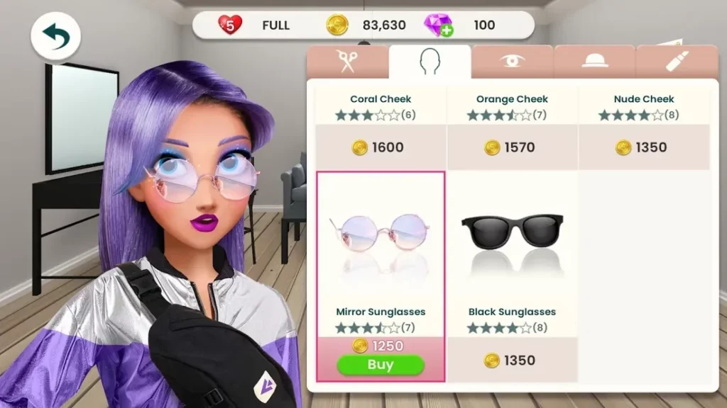 My First Makeover: Stylish makeup & fashion design screenshot