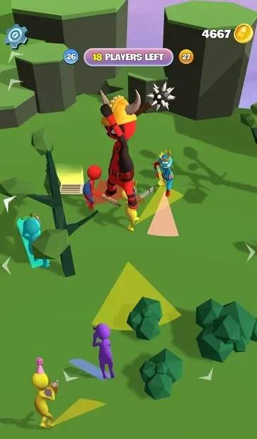 Stickman Smashers - Clash 3D Impostor io games screenshot