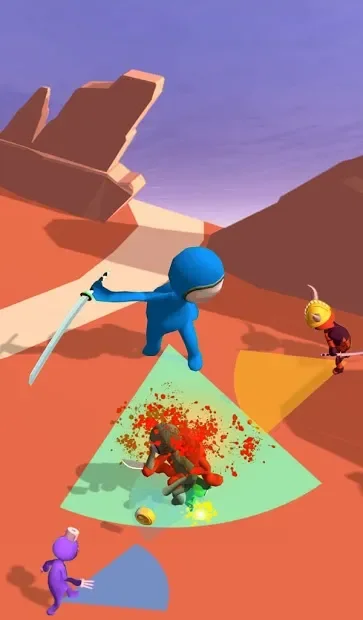 Stickman Smashers - Clash 3D Impostor io games screenshot