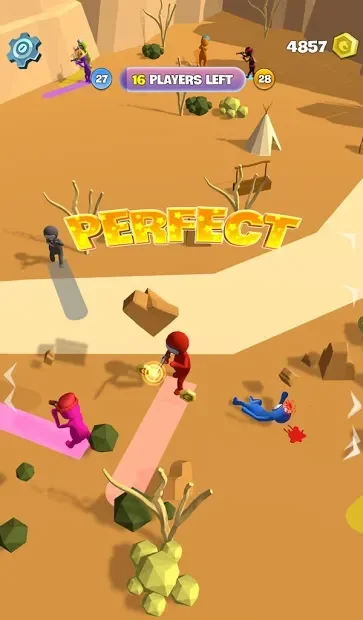 Stickman Smashers - Clash 3D Impostor io games screenshot