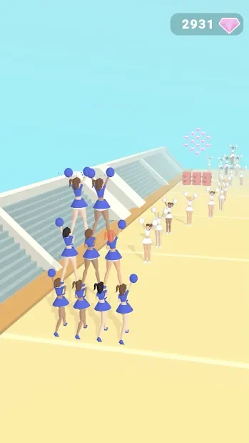 Cheerleader Run 3D screenshot